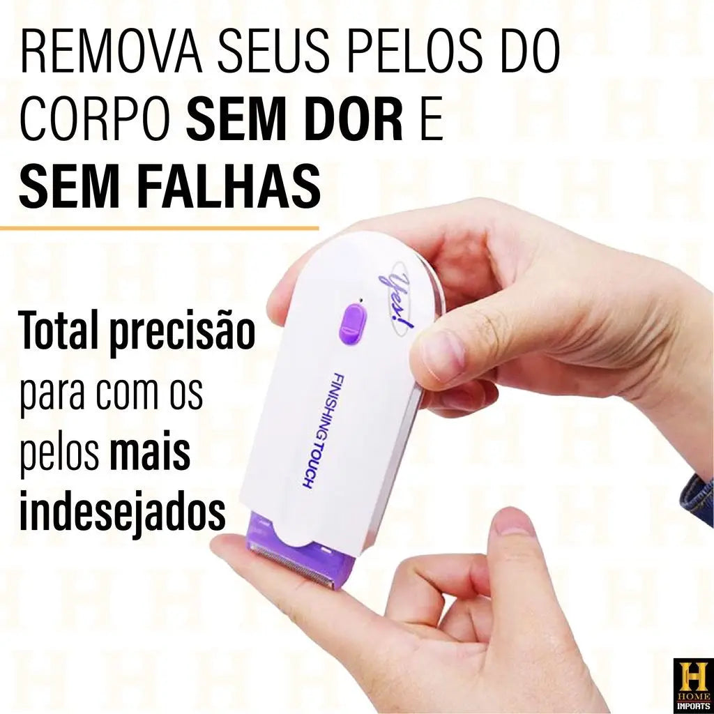 Depilador Versátil elétrico - Removedor de pelos facial e corporal