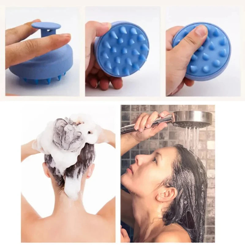 Escova de silicone Massagedora - Macia e Relaxante