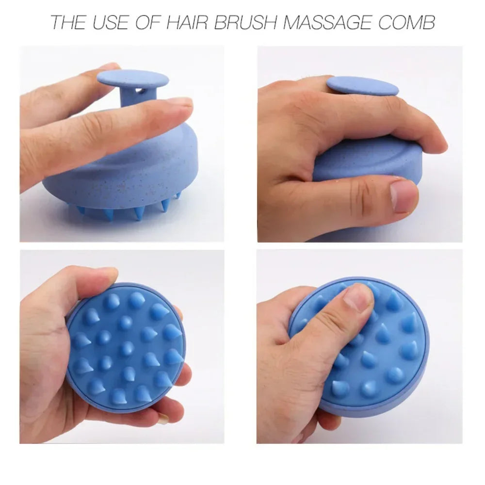 Escova de silicone Massagedora - Macia e Relaxante